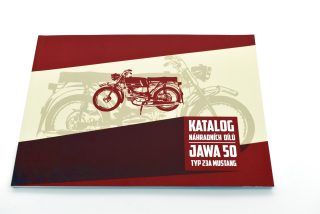 Katalog náhradních dílů Jawa 50 typ 23A Mustang