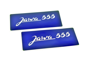 Šablona k nástřiku (CZ) Jawa 50 Pionýr 555 2ks.