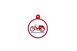 Ozdoba ČERVENÁ Jawa 50 typ 21