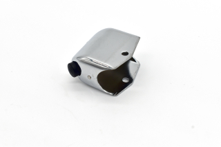 Kryt přepínače světel s tlačítkem klaksonu CHROM (CZ) (BEZ OTVORU  PRO KABEL) Jawa, ČZ, Pionýr