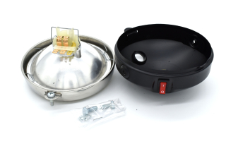 Přední světlo (náhrada s paticí Ba20d) (PT) Babetta 210, 225, 134 Stella, Simson